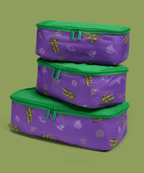 Kids Packing Cubes in Buzz Lightyear Purple