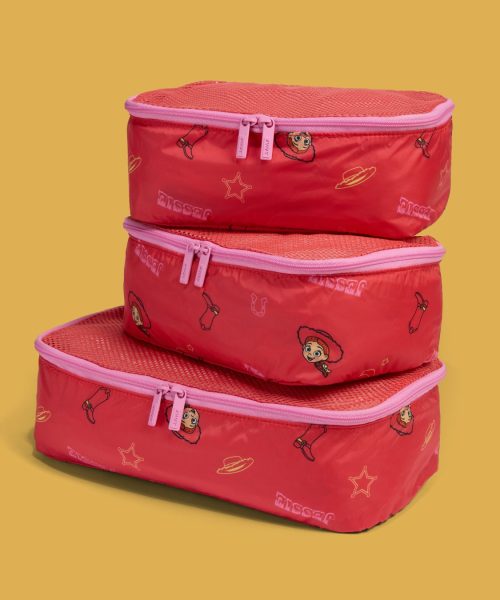 Kids Packing Cubes in Jessie Red