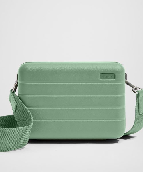 The Mini Crossbody in Sea Green