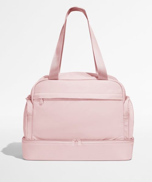 Featherlight Overnight Bag in Blush Pink