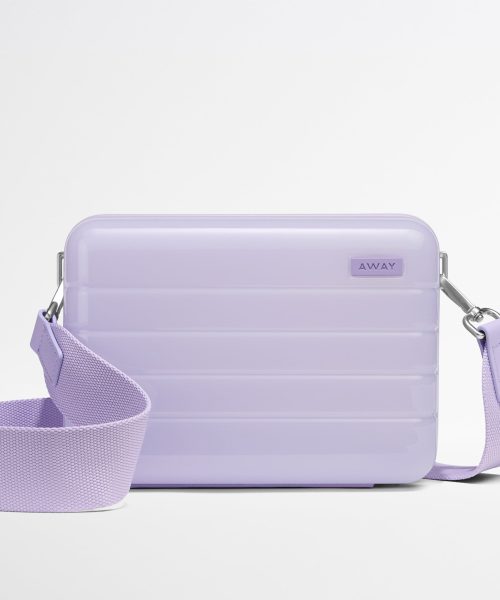 The Mini Crossbody in Glazed Lavender Haze Purple