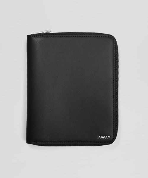 Travel Wallet in Jet Black