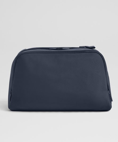 Extra Large Toiletry Bag in Navy Blue