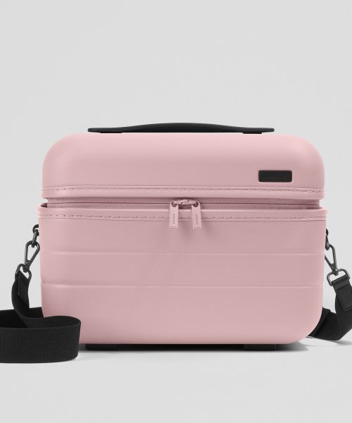The Train Case in Blush Pink